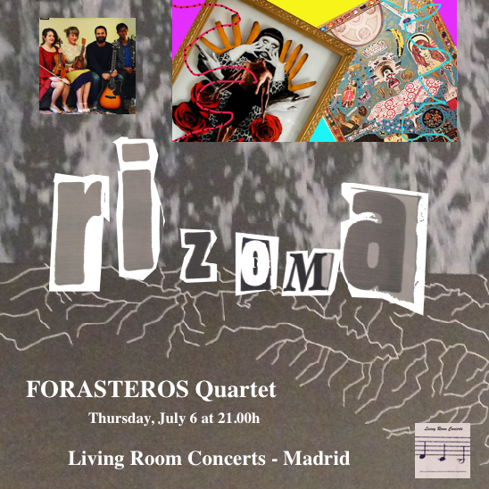 6 July - Pop-up Concert: Forasteros Quartet at Rizoma - Living Room Concerts