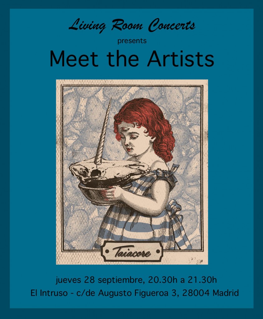 28 September - LRC presents Meet the Artists with TAIACORE