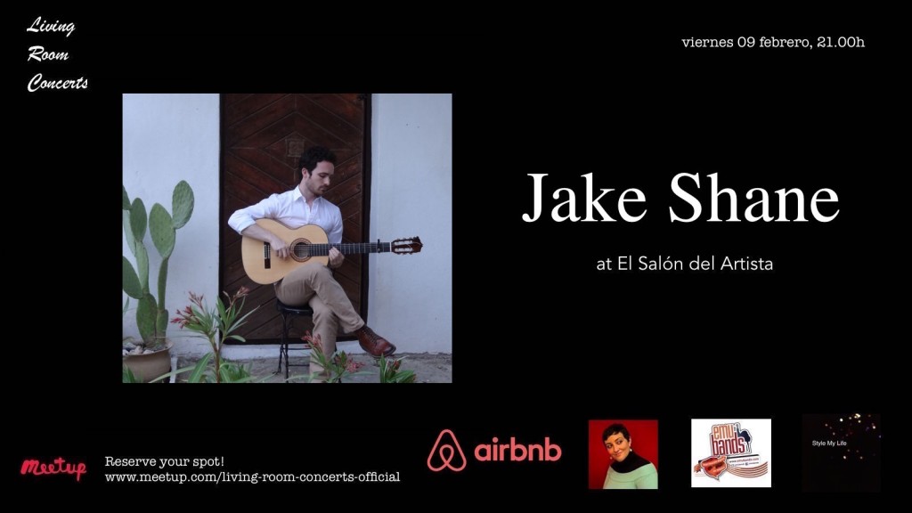 09 February - LRC presents Jake Shane at El Salón del Artista