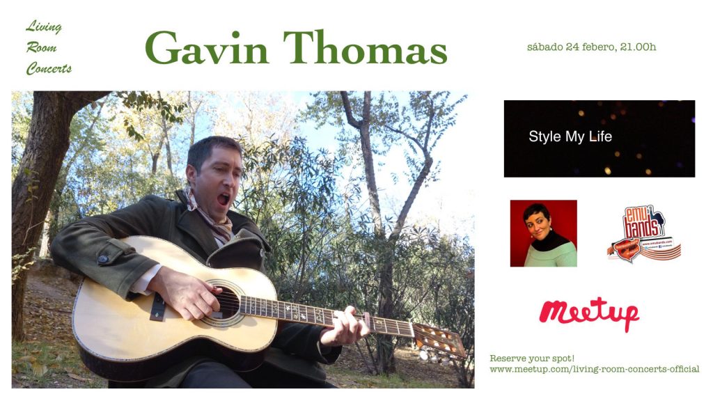 24 February - Gavin Thomas - Living Room Concerts
