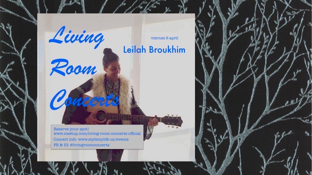 6 April - Leilah Broukhim - Living Room Concerts