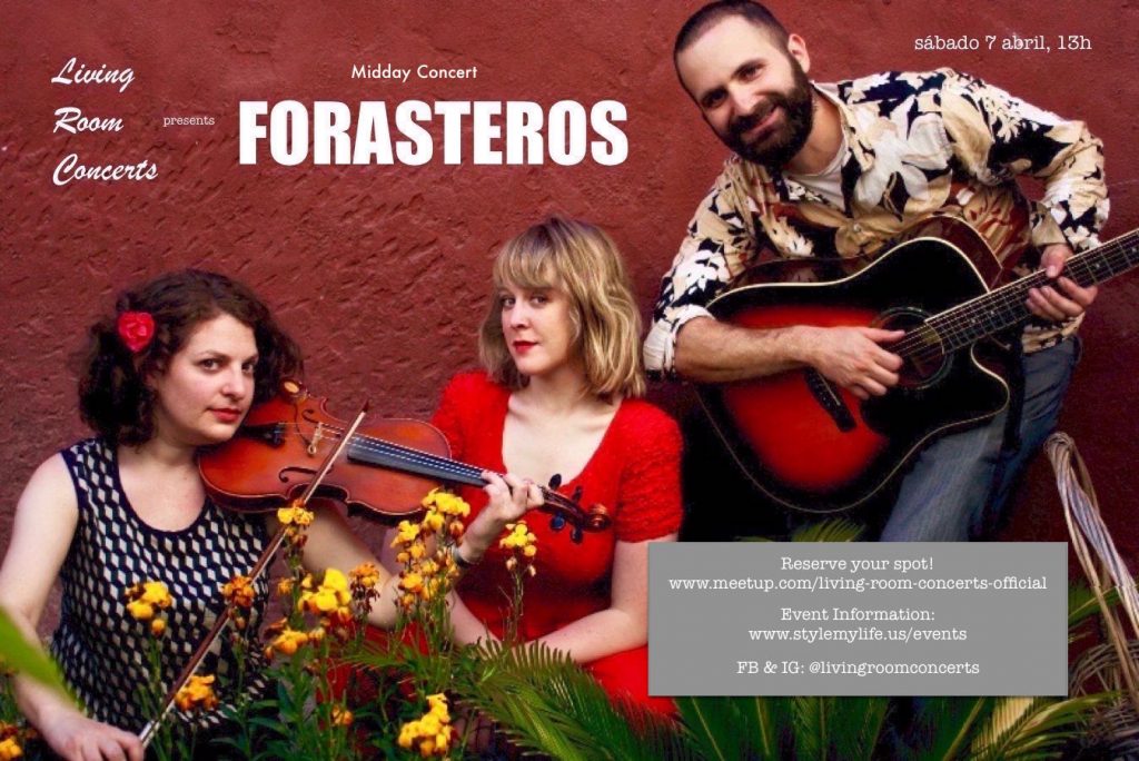 7 April - LRC presents Midday Concert with Forasteros