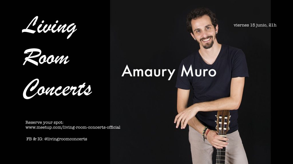 15 June - Amaury Muro - Living Room Concerts