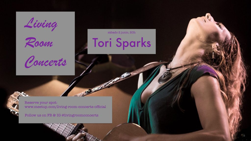 2 June - LRC presents Tori Sparks