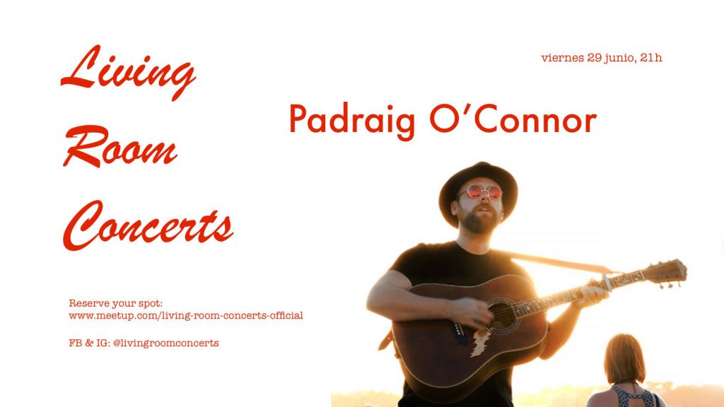 29 June - LRC presents Padaig O'Connor