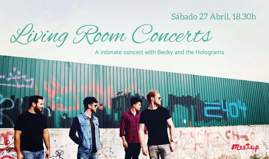 27 April - Becky and the Holograms - Living Room Concerts