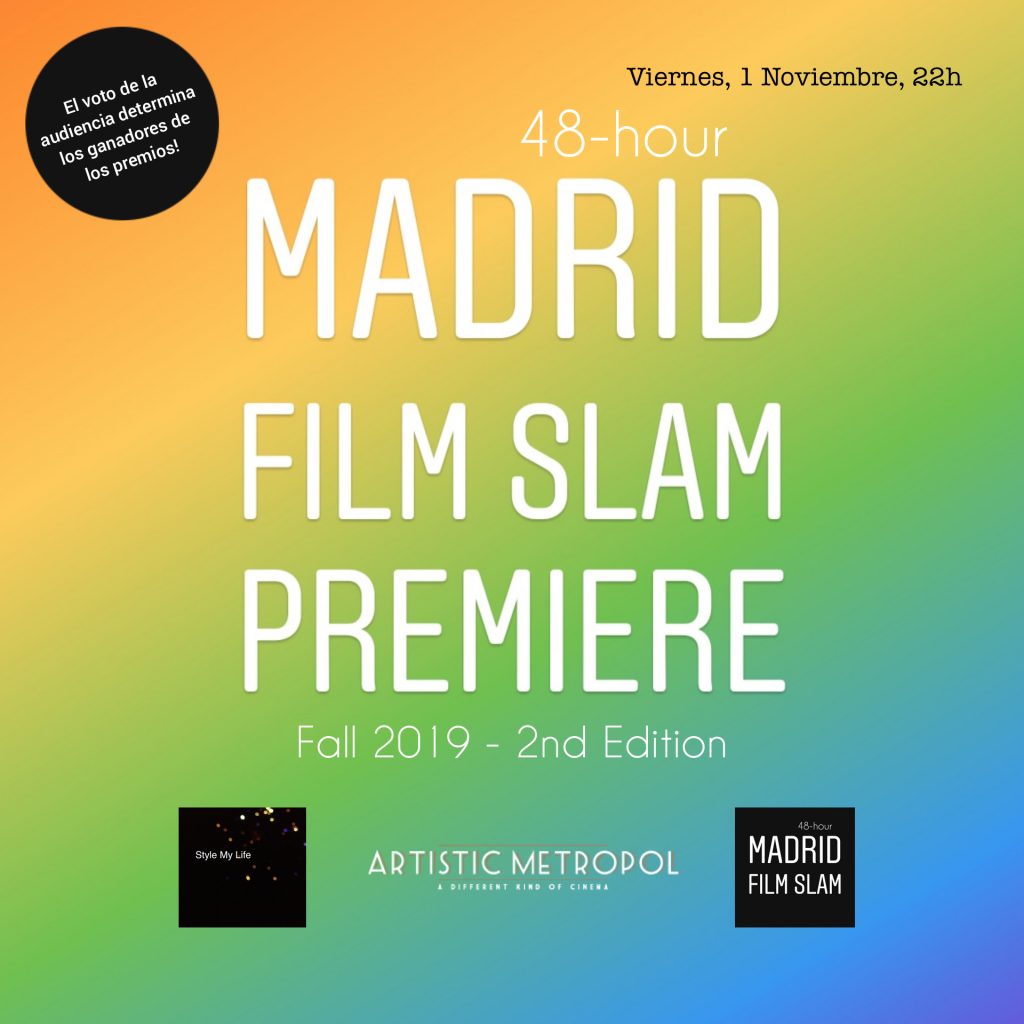1 November - Madrid 48-Hour Film Slam Premiere
